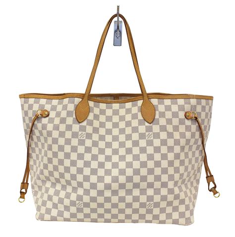 louis vuitton white bags|louis vuitton white checkered bag.